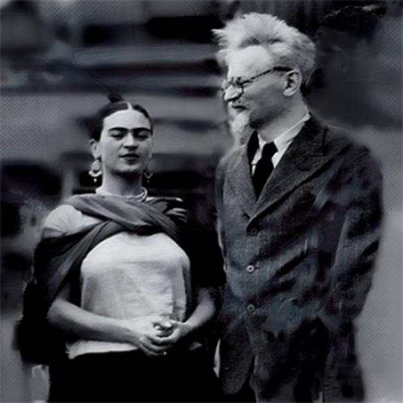 Kahlo and Trotsky web