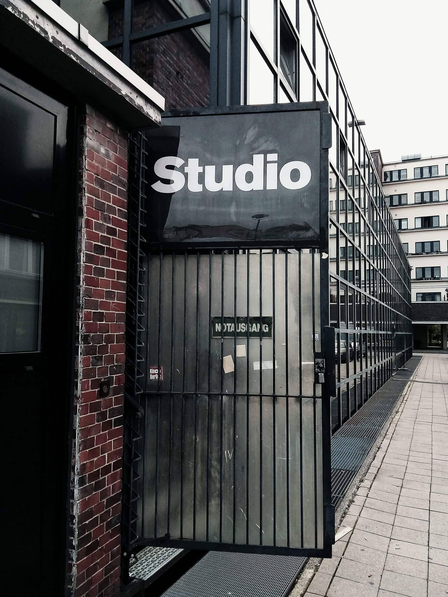 studio door
